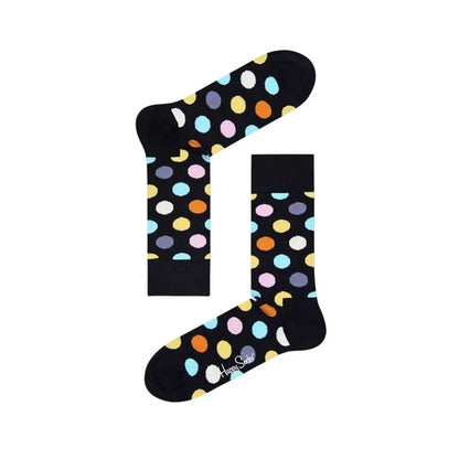 Happy Socks Black Cotton Socks - 36-40