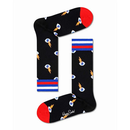 Happy Socks Black Cotton Socks - 36-40