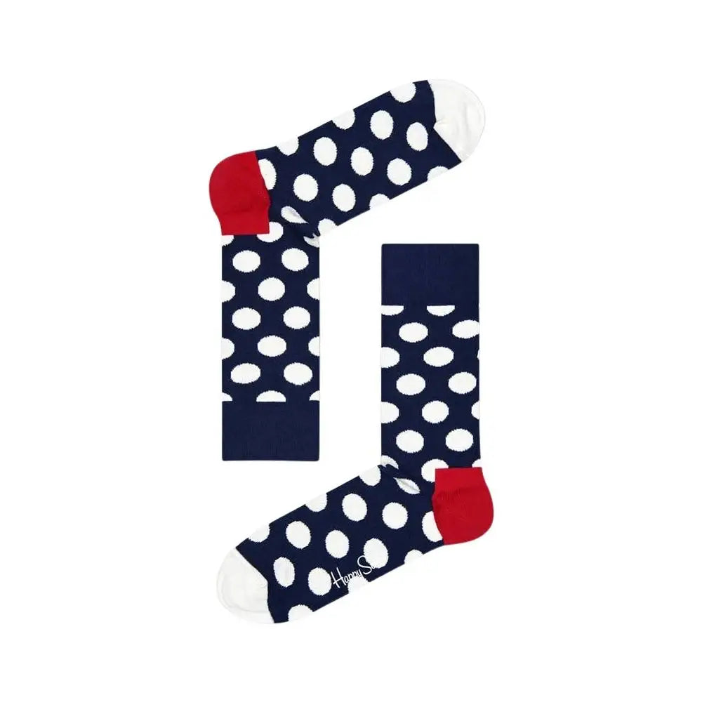 Happy Socks Blue Cotton Socks - 36-40