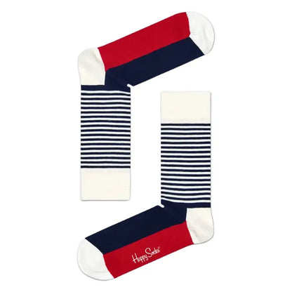 Happy Socks Blue Cotton Socks - 36-40