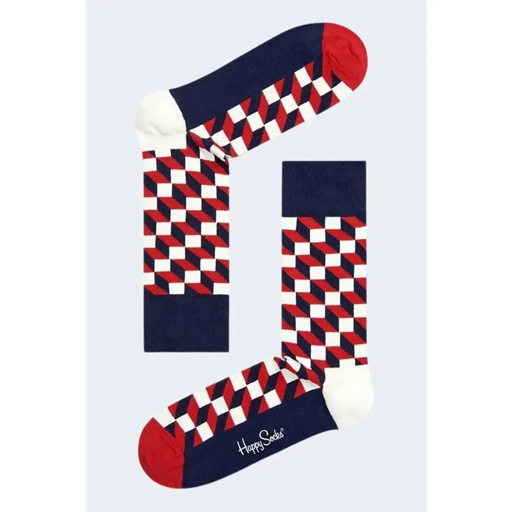 Happy Socks Blue Cotton Socks - 36-40