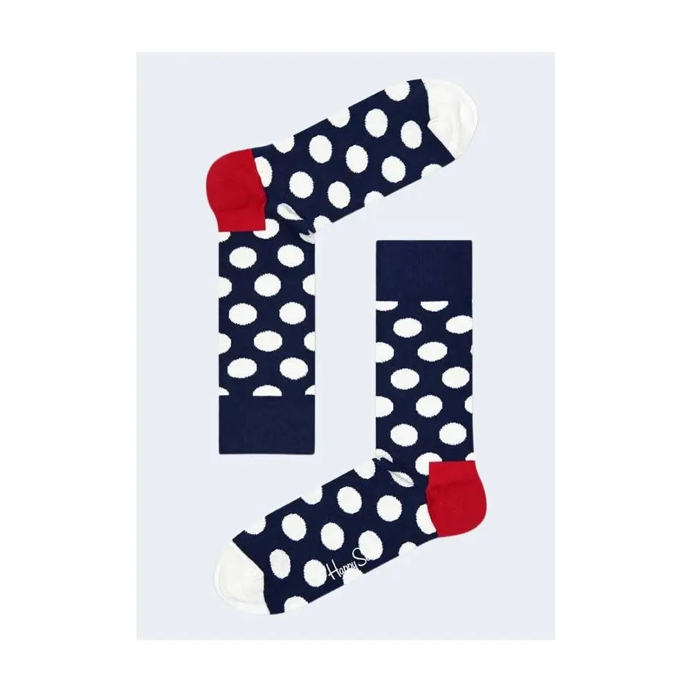 Happy Socks Blue Cotton Socks - 36-40