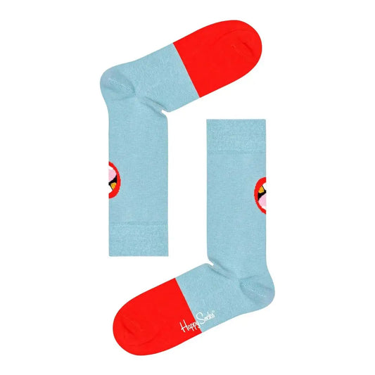 Happy Socks Blue Cotton Socks - 36-40