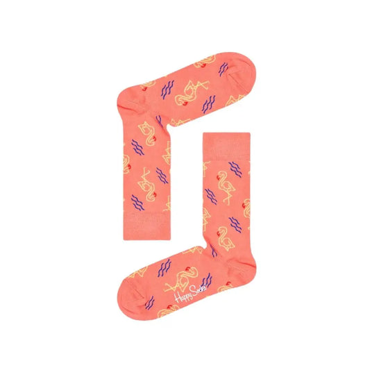 Happy Socks Orange Cotton Socks - 36-40