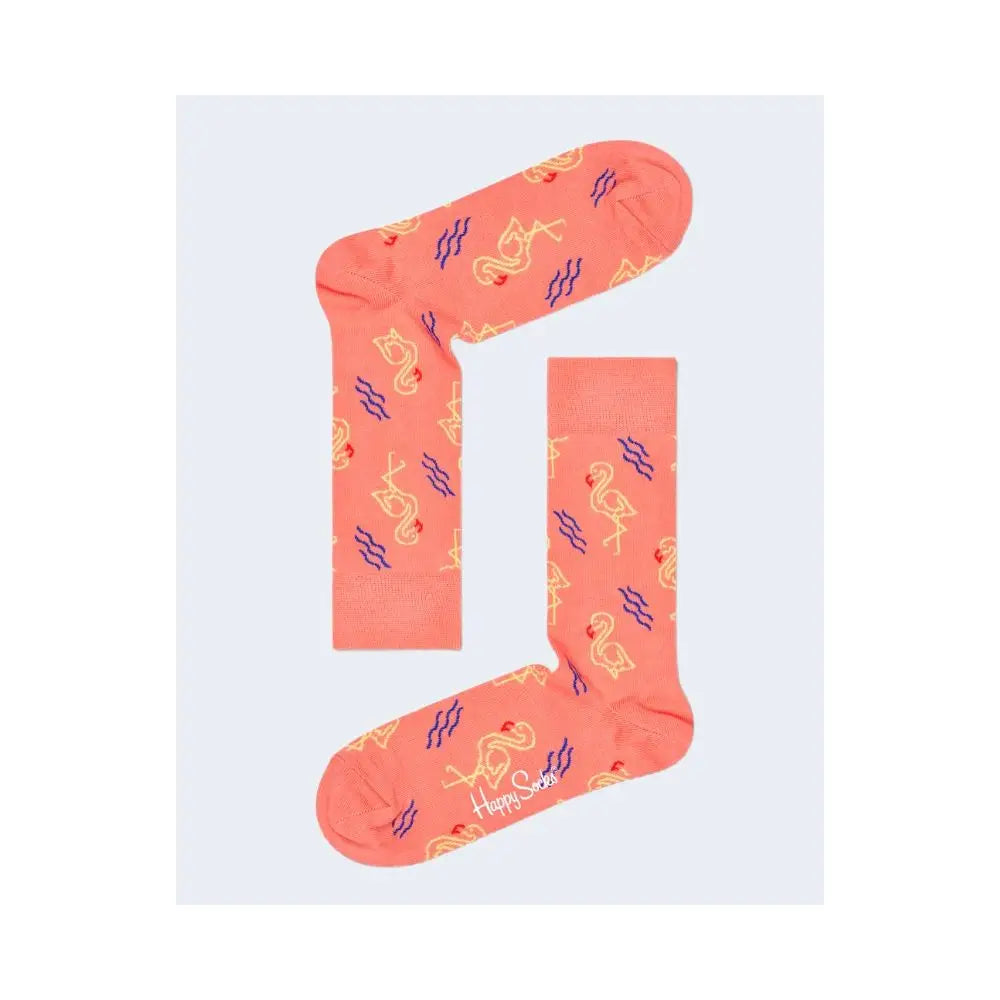 Happy Socks Orange Cotton Socks - 36-40