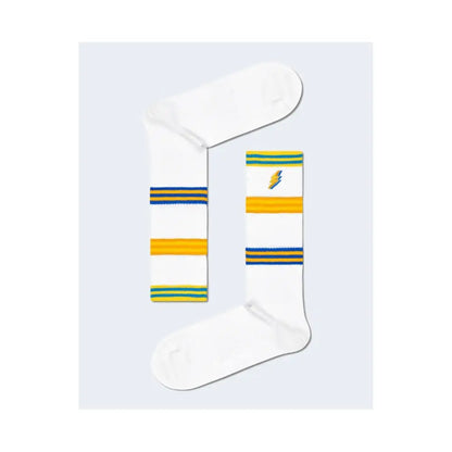 Happy Socks White Cotton Socks - 36-40
