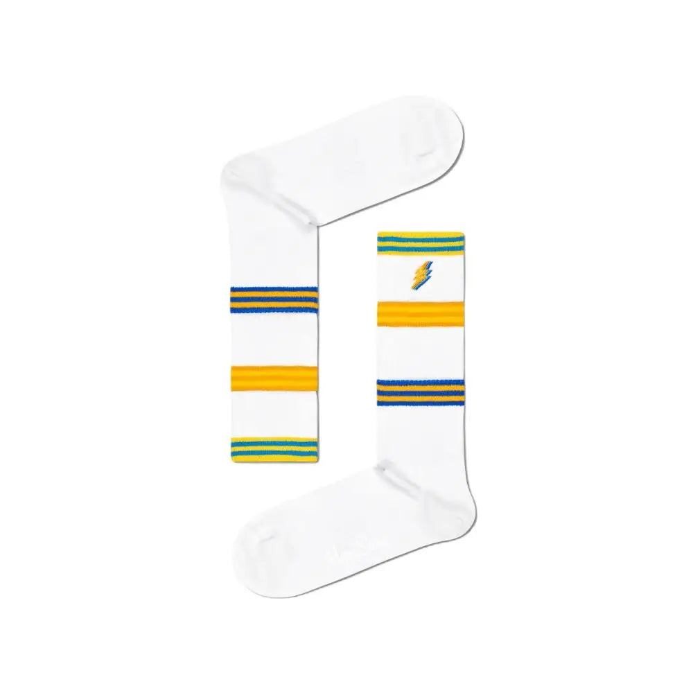 Happy Socks White Cotton Socks - 36-40