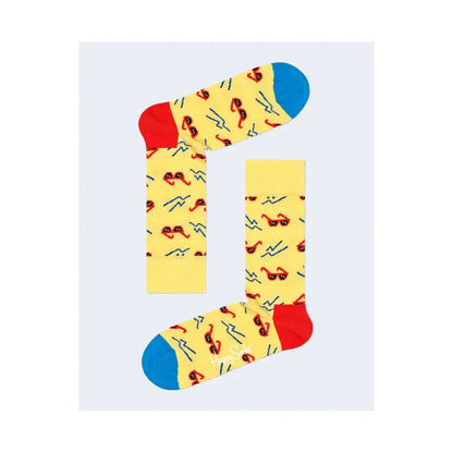 Happy Socks Yellow Cotton Socks - 36-40