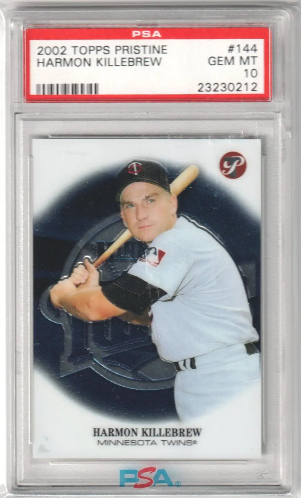 Graded Harmon Killebrew baseball card from Columbia Hobby eBay store in GEM MINT condition
