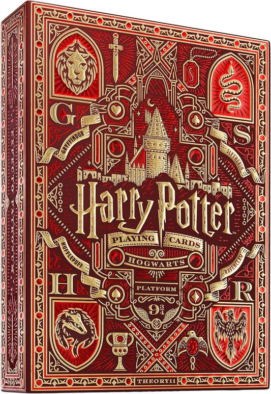 Harry Potter Playing Cards - Red - Gryffindor - Playing Cards