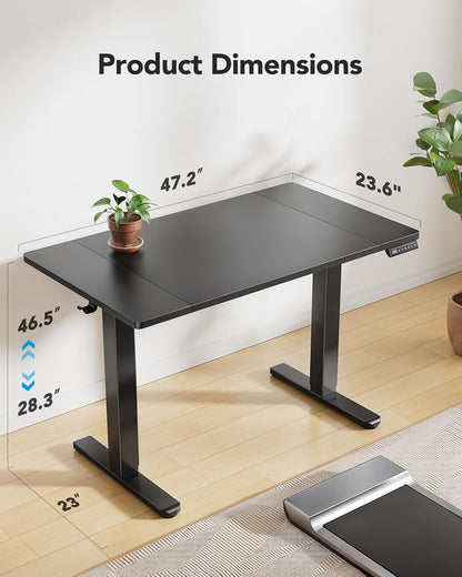 Height Adjustable Electric Standing Desk with Cable Management-2