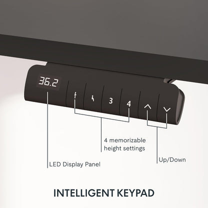 Height Adjustable Electric Standing Desk with Ergonomic Workspace-3