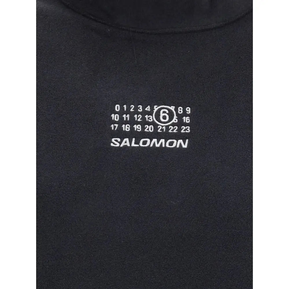 High-Neck Drawstring Sweatshirt from the Salomon x MM6