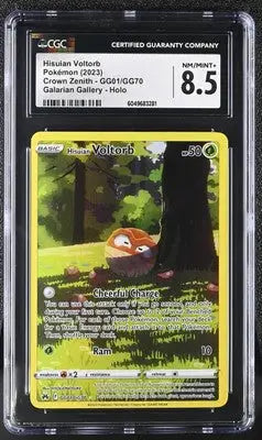 Hisuian Voltorb #GG01/GG70 English CGC 8.5 2023 Pokémon Crown Zenith