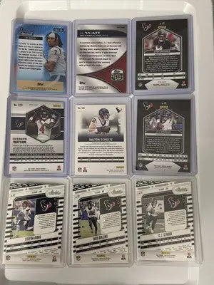 HOUSTON TEXANS 10 Card Lot Stroud Watson Watt Diggs & More