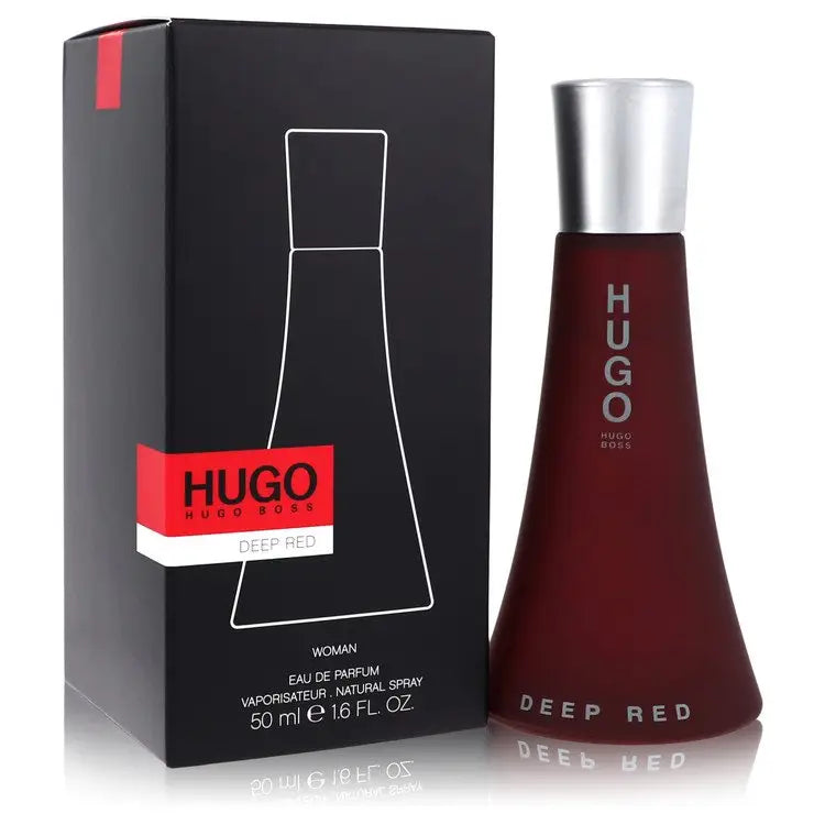 hugo DEEP RED by Hugo Boss - Eau De Parfum Spray 1.6 oz - Women / Medium - Eau De Parfum Spray 1.6 oz