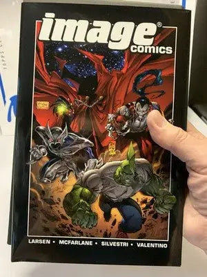 IMAGE COMICS SIGNED SLIPCASE LIMITED HC Spawn McFarlane Silvestri Larsen Auto #d - Comic Book