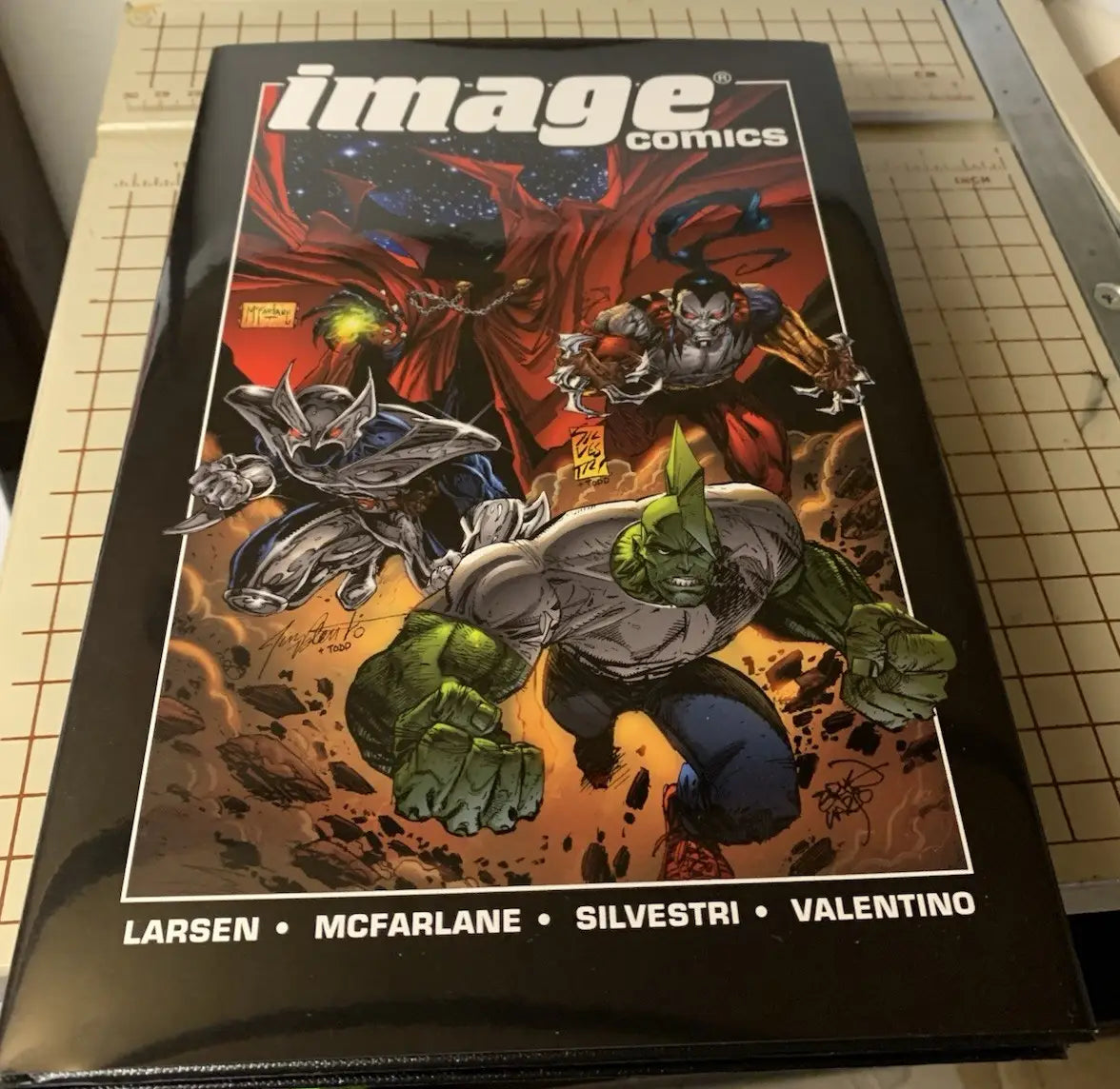 IMAGE COMICS SIGNED SLIPCASE LIMITED HC Spawn McFarlane Silvestri Larsen Auto #d - Comic Book