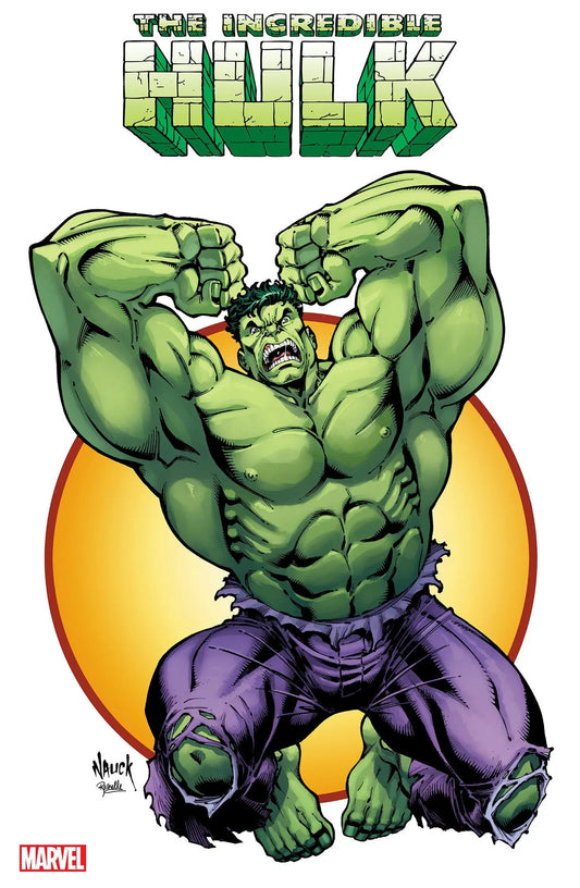 Comic book cover featuring the Incredible Hulk Todd Nauck Iconic Variant storyline