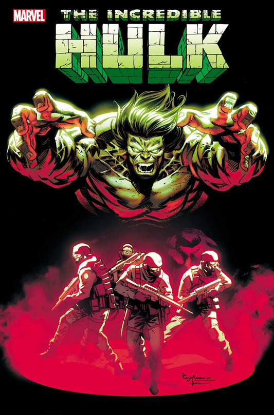 Incredible Hulk #22 Roge Antonio Variant comic book cover featuring Incredible Hulk artwork