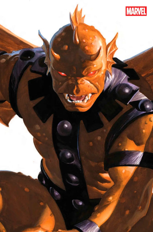 Incredible Hulk Alex Ross Timeless full art variant featuring orange-skinned winged humanoid creature