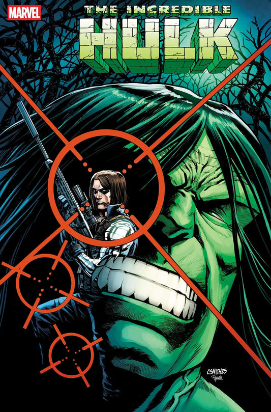 Comic book cover of Incredible Hulk #26 Cory Smith Variant featuring vibrant artwork