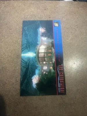 Independence Day Topps Widevision Trading Cards 1996 ID4 Promo Card featuring movie poster