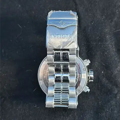 Stainless steel NFL Los Angeles Rams men’s watch with textured band and deployant clasp