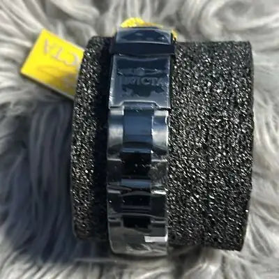 Black dial Black and silver metal Invicta Disney Pluto Limited Edition men’s watch