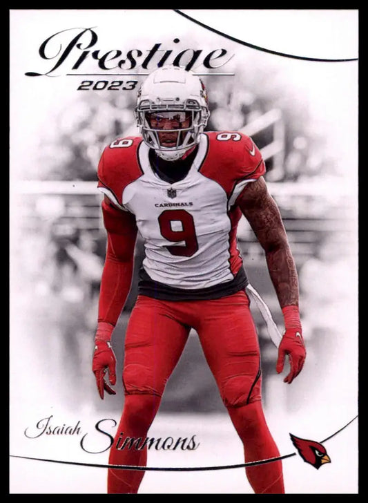2023 Panini Prestige Isaiah Simmons NFL trading card Arizona Cardinals