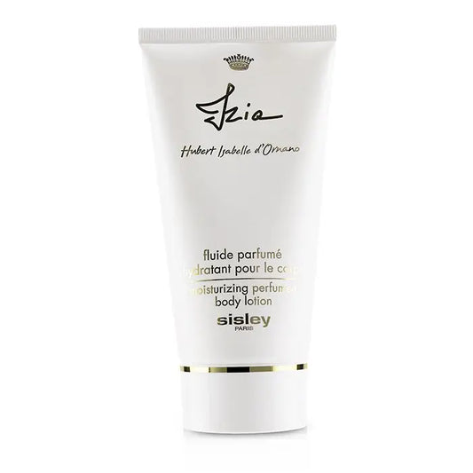 White tube of Izia Moisturizing Perfumed Body Lotion 150ml/5oz on display