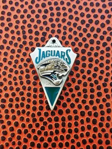 Jacksonville Jaguars retired licensed pendant jewelry displaying team logo and mascot
