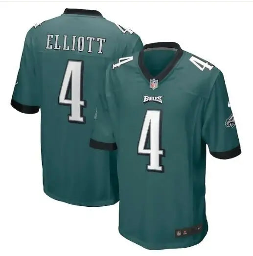 Green Philadelphia Eagles Jake Elliott Nike Game Jersey with ELLIOTT on the back