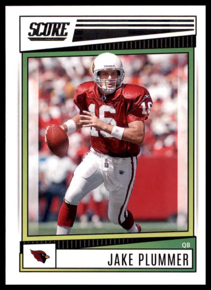 Jake Plummer football card from the 2022 Score series featuring Arizona Cardinals