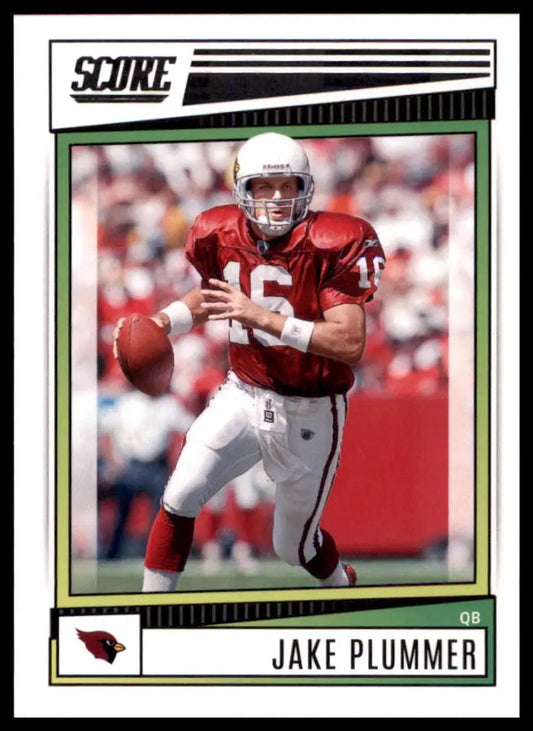 Jake Plummer football card from the 2022 Score series featuring Arizona Cardinals