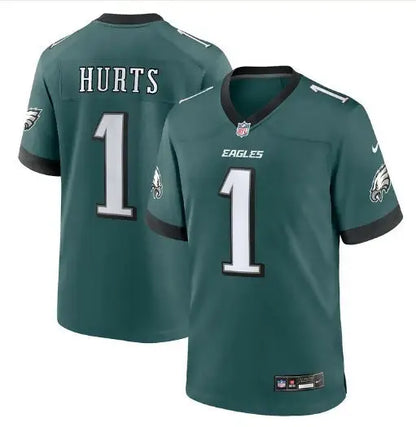 Green Philadelphia Eagles Nike Alternate Game Jalen Hurts jersey for fans