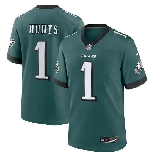 Green Philadelphia Eagles Nike Alternate Game Jalen Hurts jersey for fans