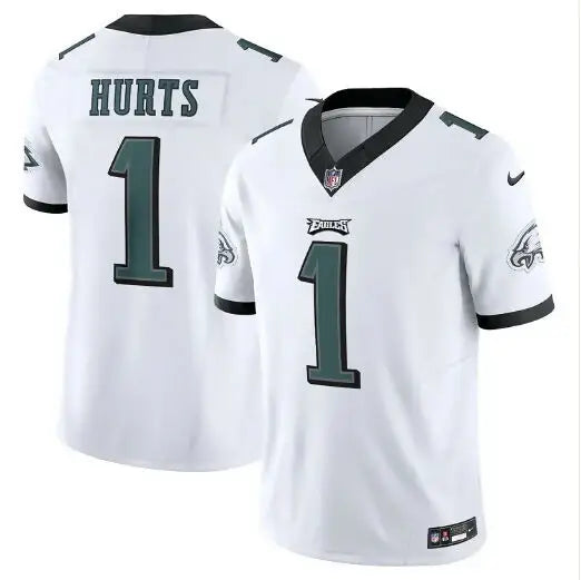 White Jalen Hurts Philadelphia Eagles Nike Vapor F.U.S.E. Limited Jersey alt text