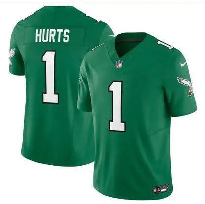 Green Jalen Hurts Philadelphia Eagles Nike Vapor F.U.S.E. Limited Jersey Kelly Green