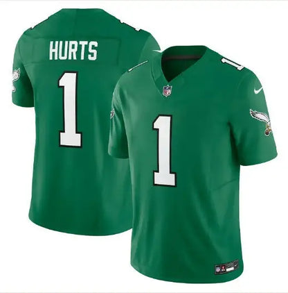 Green Jalen Hurts Philadelphia Eagles Nike Vapor F.U.S.E. Limited Jersey Kelly Green