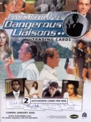 DVD cover for Dangerous Liaisons featuring characters from James Bond Dangerous series