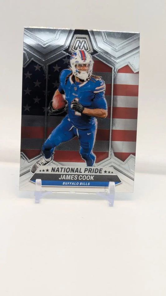 James Cook National Pride 24 Panini Mosaic football card Buffalo Bills #259
