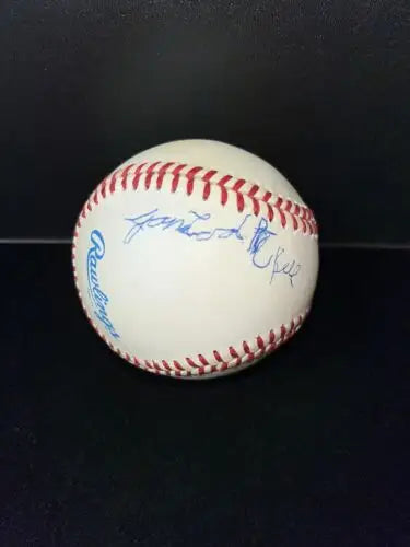 James Cool Papa Bell Single Signed Baseball with JSA LOA, a rare Hall of Fame collectible