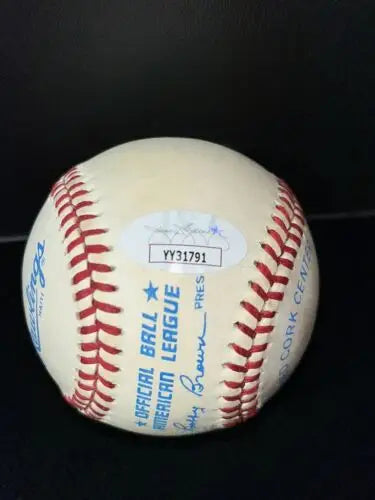 James Cool Papa Bell Single Signed Baseball HOF with JSA LOA for collectors