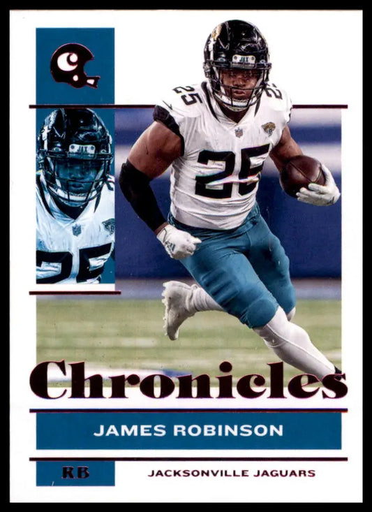 James Robinson 2021 Panini Chronicles Pink football card Jacksonville Jaguars