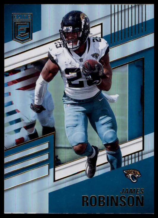 James Robinson 2022 Donruss Elite football card Jacksonville Jaguars high quality image