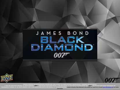 2023 Upper Deck James Bond 007 Black Diamond Trading Cards Hobby Box