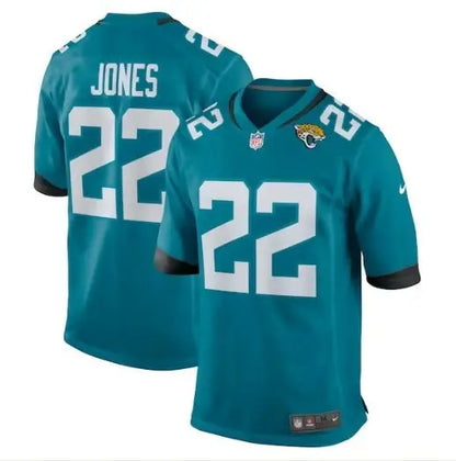 Teal Jarrian Jones Jacksonville Jaguars Nike Team Game Jersey #22