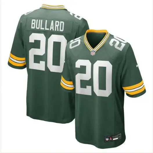 Green Bay Packers Javon Bullard #20 Nike Game Jersey displayed product image