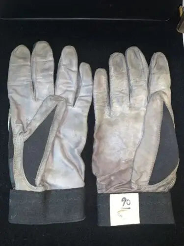 Pair of used work gloves from Jay Ratliff Dallas Cowboys NFL game worn equipment